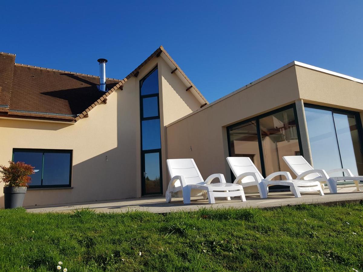 Magnifique Villa Avec Piscine Interieure Saint-Pois Bagian luar foto