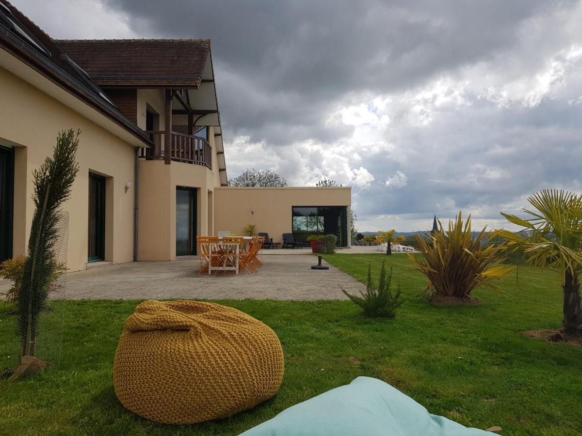 Magnifique Villa Avec Piscine Interieure Saint-Pois Bagian luar foto